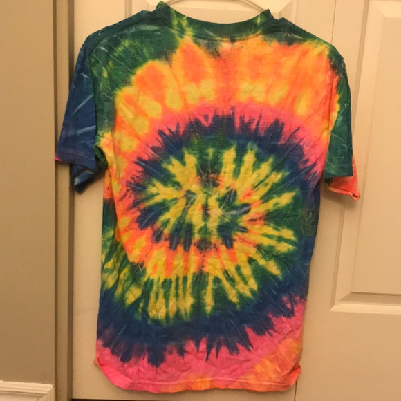 Cayman Islands tie dye t-shirt - Picture 3 of 3